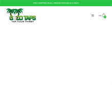 Tablet Screenshot of cocotaps.com